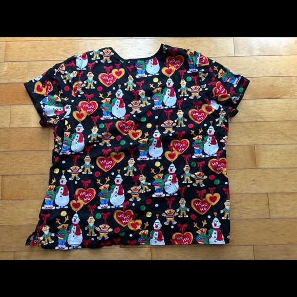 2XL SCRUB BERT ERNIE SESAME STREET - Picture 7 of 8